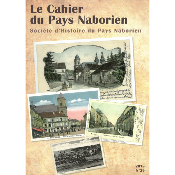 Le Cahier du Pays Naborien n°29 (2018)